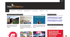 Desktop Screenshot of holacalgary.com