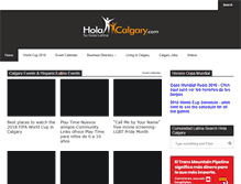 Tablet Screenshot of holacalgary.com